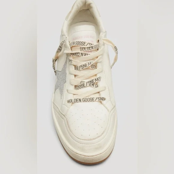 Golden Goose Ballstar metallic leather Women's Sneakers size 8 - Picture 2 of 7